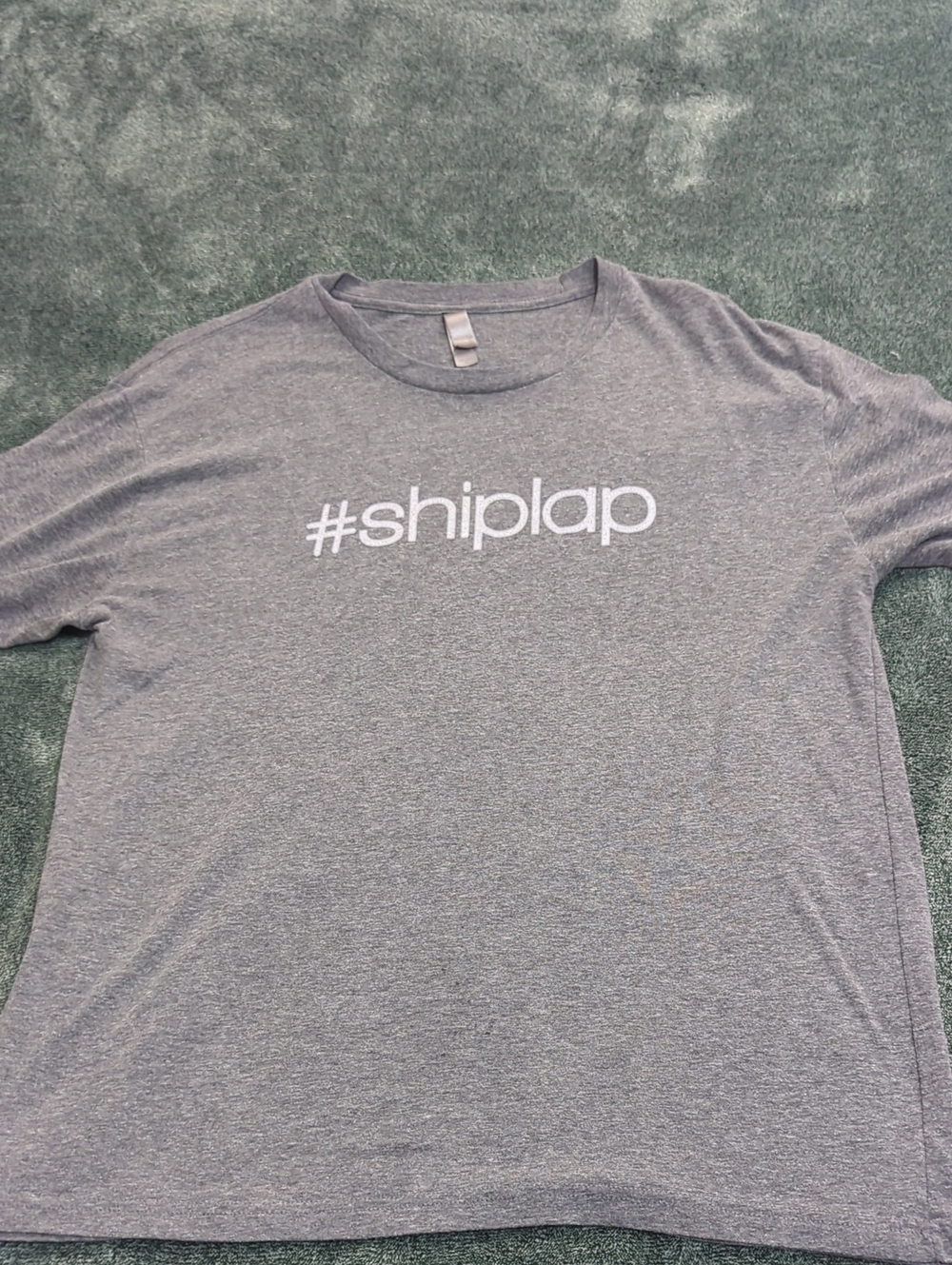 #shiplap Unisex Graphic Tee - Gray